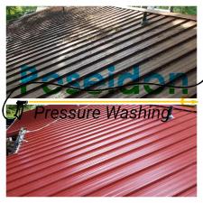 Metal Roof Cleaning on Tanwax Dr in Olympia, WA 2